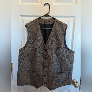 Men's V-Neck Suit Vests Slim Fit Casual Business